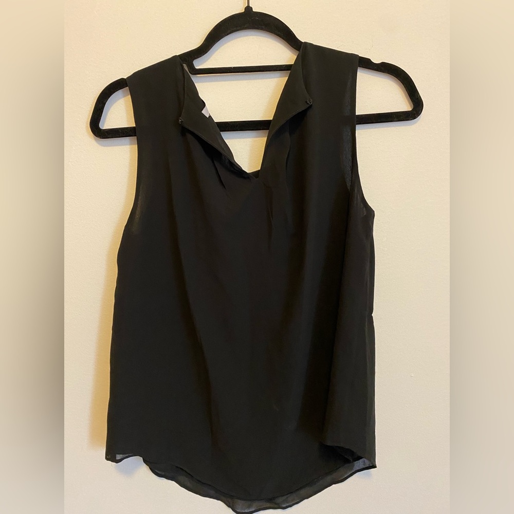 Black tank top